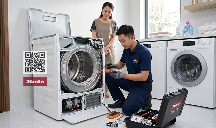 5 lý do bạn nên chọn sửa máy sấy Miele của Trạm bảo hành Miele Care VN