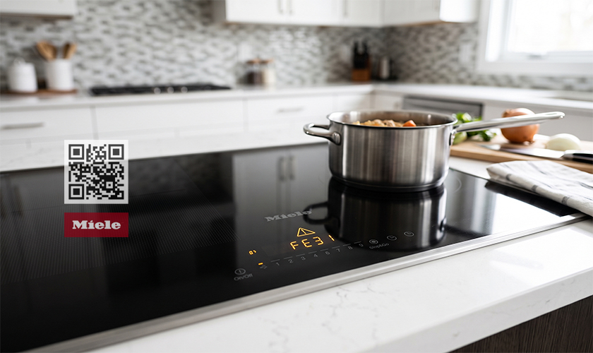 Hướng dẫn cách Reset mã lỗi bếp từ Miele về mặc định
