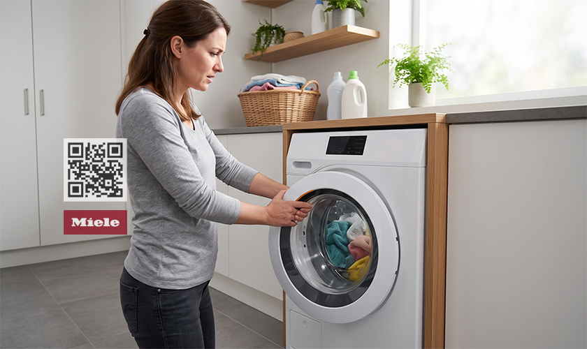 Máy giặt Miele không mở được cửa: 5 Nguyên nhân & Cách mở 4 Hướng dẫn cách mở cửa máy giặt Miele an toàn tại nhà