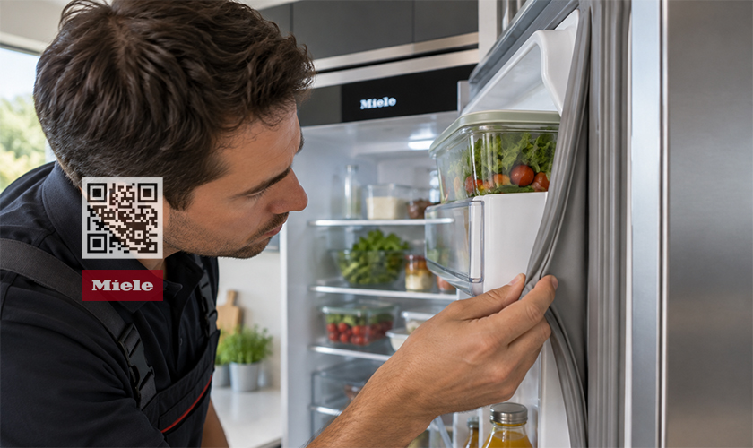 Tủ lạnh Miele không lạnh: 6+ Nguyên nhân & Cách khắc phục 7 Kiểm tra gioăng cửa khi tủ lạnh Miele không mát