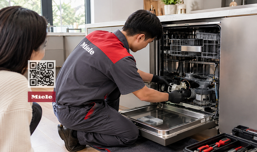 Cung cấp dịch vụ sửa máy rửa bát Miele chính hãng tại nhà bởi Miele Care VN
